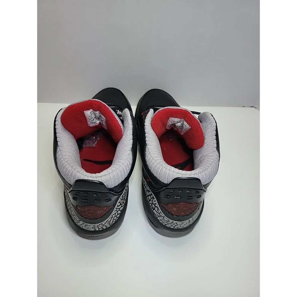 Jordan 2.5 Team Blk/Red-Cement Gry-Wht Men Size 12 US‎ 331987-061